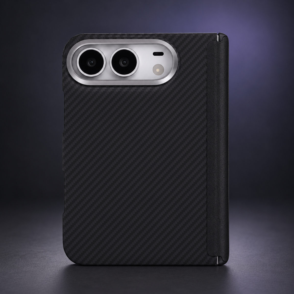 Packmini 600D Aramid Fiber Magnetic Case for iPhone Duo with Hinge Cover
